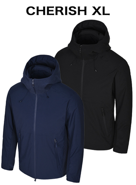 CRXL「羽绒冲锋衣」高弹轻量化/防风防水/保暖蓄热/连帽夹克男款