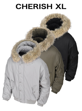 CRXL【飞行员/座山雕棉服】可拆卸毛领加厚保暖连帽夹克外套男款