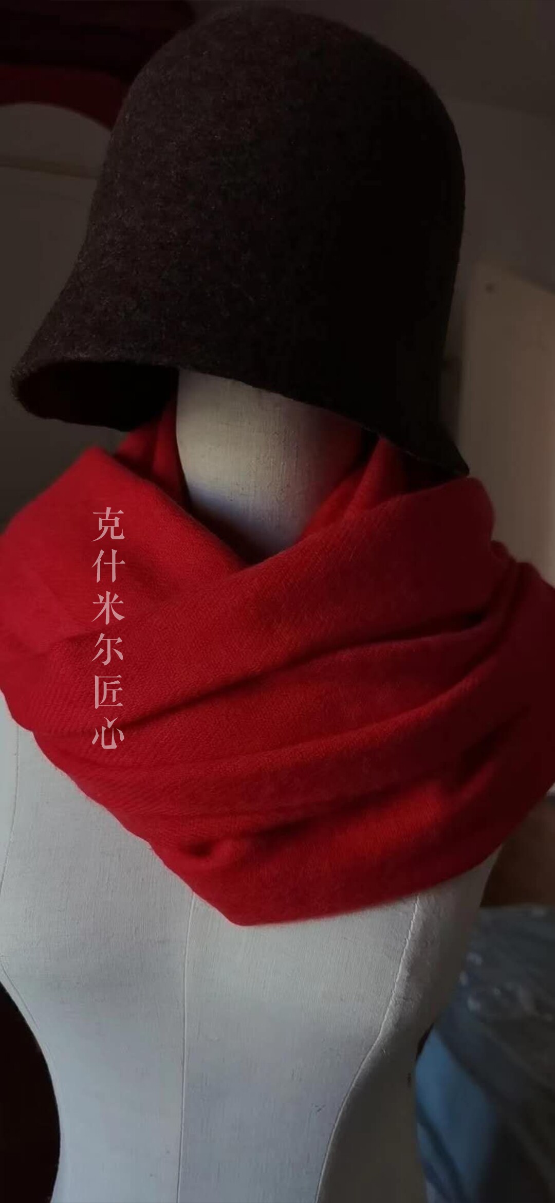 尼泊尔纯手工山羊绒围巾披肩围脖保暖