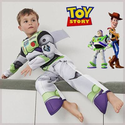 新迪士尼男童巴斯光年扮演服万圣节玩具总动员Buzz Lightyear cos