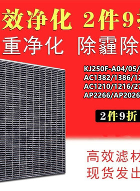 适配飞利浦空气净化器滤网KJ250F-A04/A05/A06/A07复合滤芯除甲醛