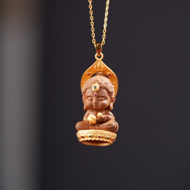 正宗印度老山檀香木宝宝佛吊坠项链轻奢小众新中式古风文玩男女款,饰品/流行首饰/时尚饰品新,项坠/吊坠,淘宝优惠券,粉丝福利购,淘宝优惠卷