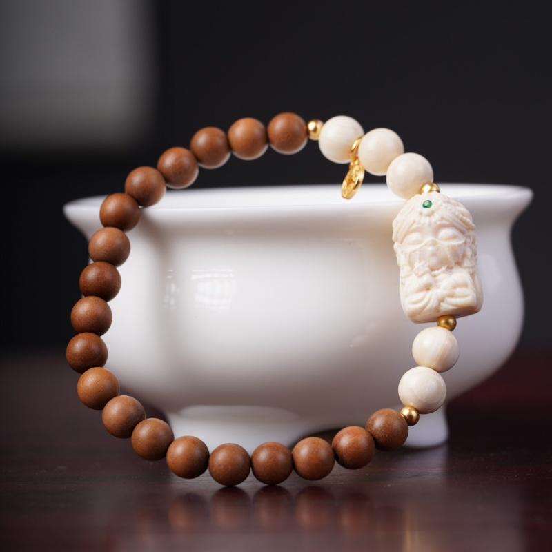 印度老山檀香女士手串手链