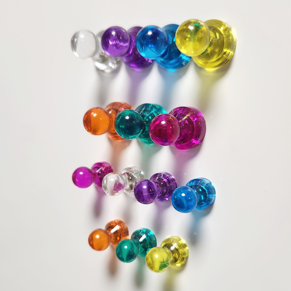 爱屋吉屋舍冰箱贴透明磁吸钉