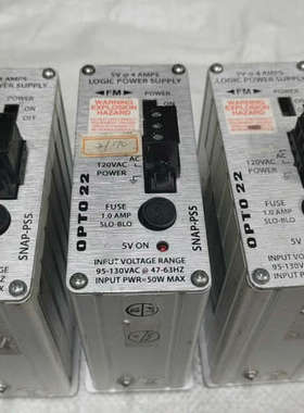 OPTO22 SNAP-PS5电源模块，5V@4A输，议价也可维修