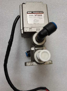 SMCVT325电磁阀，DC24V电压，工作压力0-1M议价也可维修