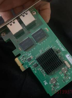 WY575T2 PCI-e X1双口千兆网卡inte议价 维修！！！