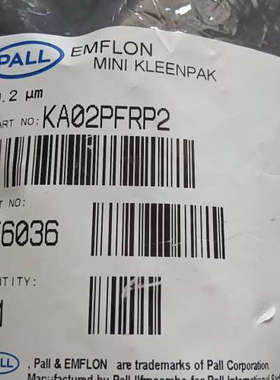 未拆封正品PALL EMFLON KA02PFRP2 过议价也可维修