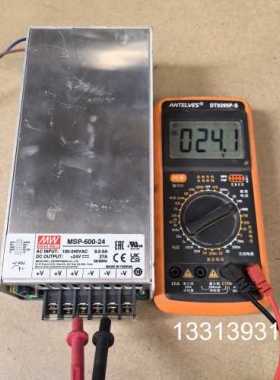 明纬开关电源，型号MSP-600-24，功能包好，成色如图所议价也可维