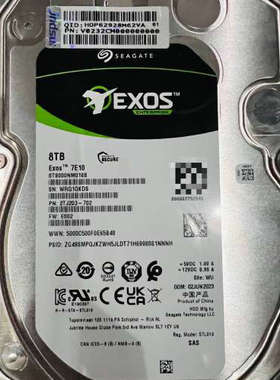 希捷ST8000NM018B 8T SAS议价也可维修