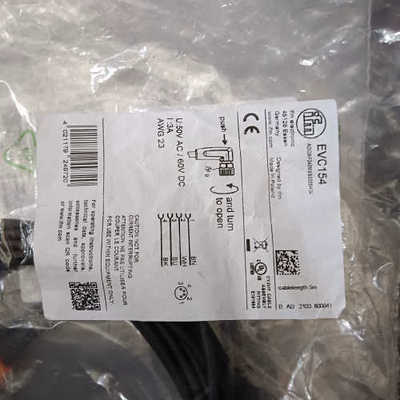 易福门 EVC154  IFM 4芯弯头议价也可维修