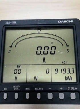 DAIICHI多功能电量表SQLC-110L-E3F10议价也可维修