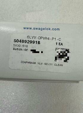 世伟洛克 Swagelok  6V-DPVR4-P1-C议价 维修！！！