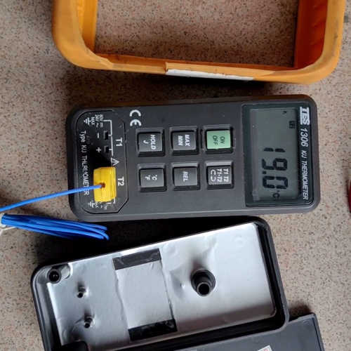 TES泰仕数字式测温仪，TES 1306功能包好，电池没电自议价也可维