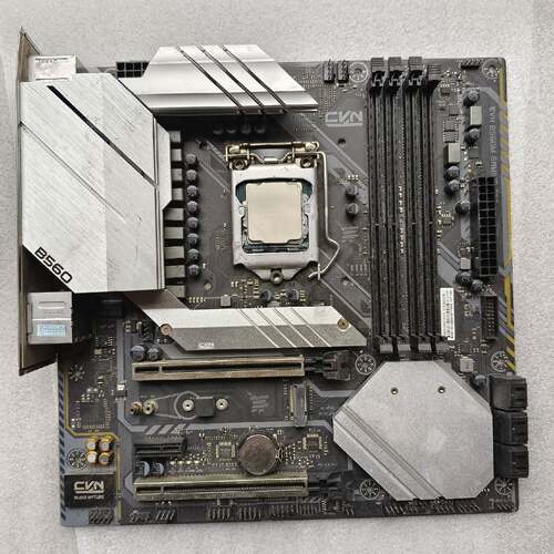 七彩虹主板CVN B560M+cpu i5-10400f议价 维修！！！
