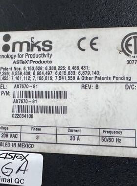 s电源 P/N:AX7670-81议价 维修！！！