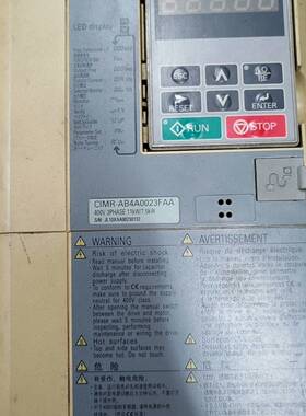 闲置安川A1000变频器，AB4A0023F议价 维修！！！