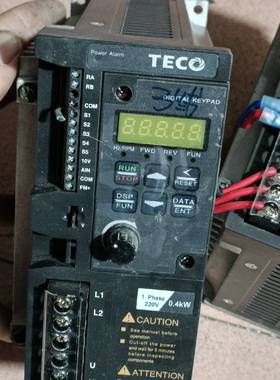 东元变频器S310-2P5-H1D 220V 400W议价 维修！！！