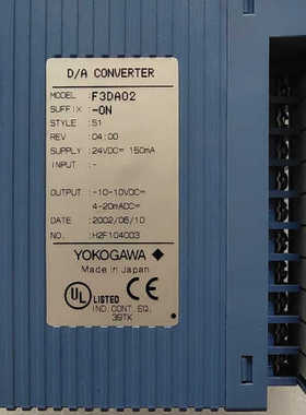 YOKOGAWA 横河 F3DA02-0N  3个  包议价也可维修