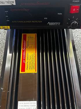 ASSEMTECH 50Hz 1200W 超声波主机 1议价 维修！！！