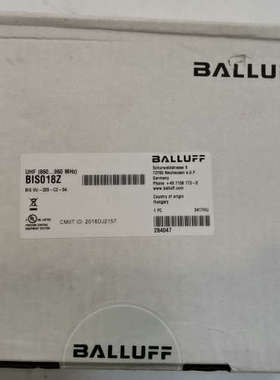 未拆封的BALLUFF巴鲁夫BIS018Z UHF读写头议价也可维修