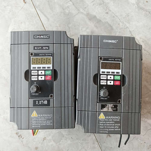 二台变频的，CHiNSC变频器， 380V2.2和1议价也可维修