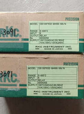 RKC温控仪CB100和CB103温控器都是白色外壳，需议价也可维修