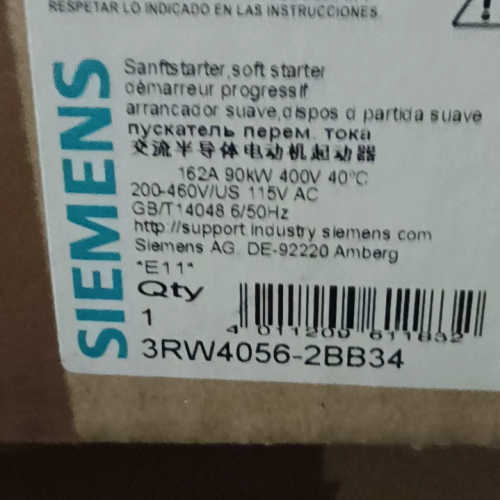 3RW4056-2BB34软起动器议价也可维修