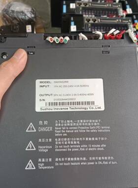 汇川：IS620NS2R81议价 维修！！！