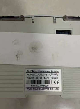 信捷XDC-32T-E，1只，成色实拍图。自带2轴脉冲，带负议价也可维