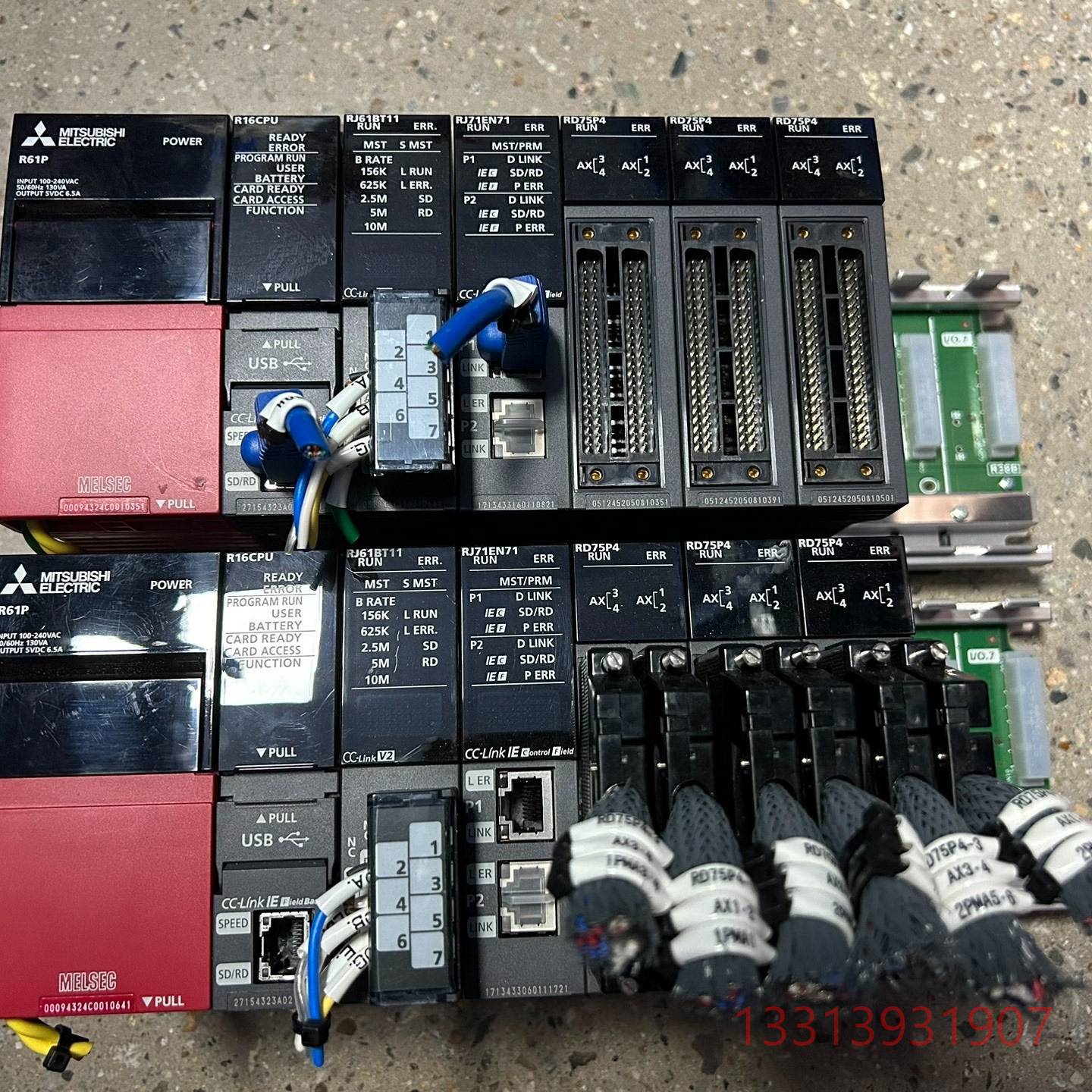 PLC模块R16CPU RJ61BT11 RJ71EN7议价 维修！！！