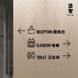 icon酒店民宿宾馆创意简约单位办公室门牌标识牌科室牌指示牌定制