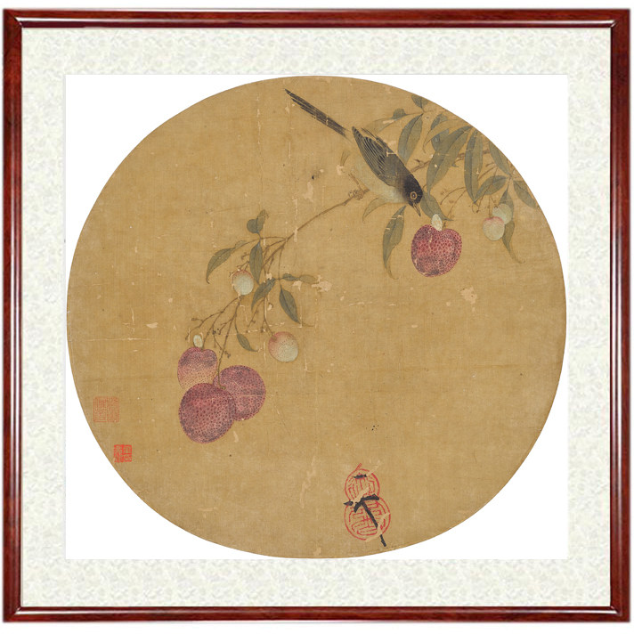 宋画荔枝,宋画马远_大山谷图库