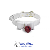 叮铃叮铃 超甜美铃铛蝴蝶结项圈耳朵可调节配饰趣味道具 趁夜出逃