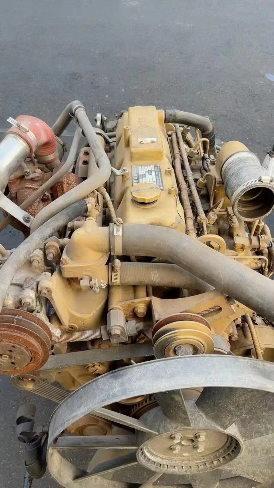 国五玉柴4108发动机 yc4d150-50缸盖缸体总成裸机配件喷油嘴