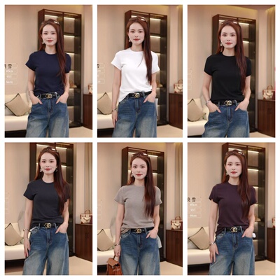 【晓雪心选】ROW新款！亲肤无感！定制羊毛T