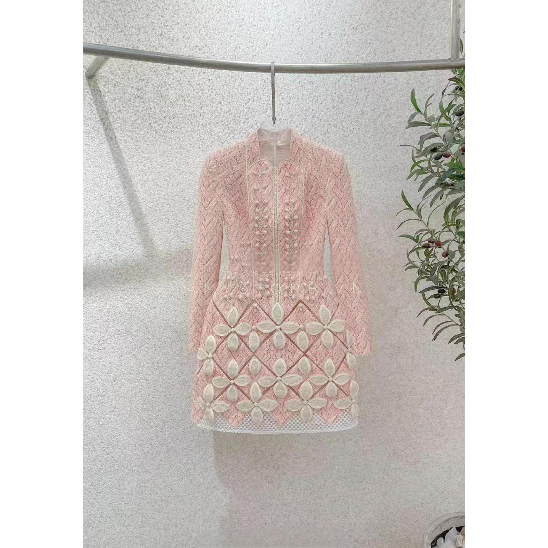 越南小众设计师秋冬新款气质时尚收腰显瘦a字连衣裙GSEN5310