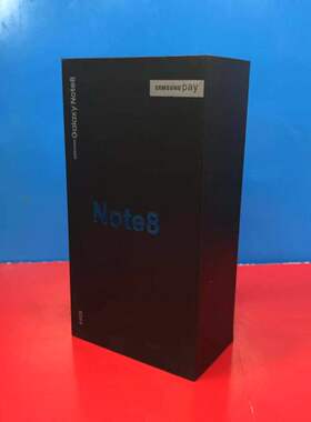 三星note8手机包装盒子N950F 原装充电器耳机新机前后膜