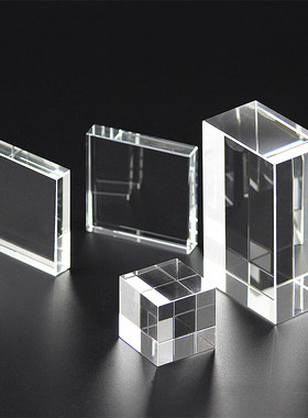 k9人造水晶方体方块3d底座刻字