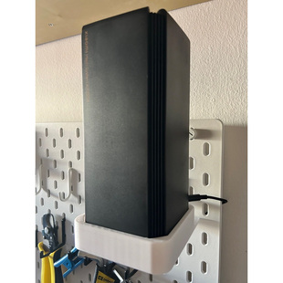 AX3000路由器AX1800宜家洞洞板底座支架托架免打孔收纳架