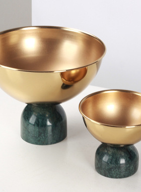 高脚茶点盘新中式轻奢托