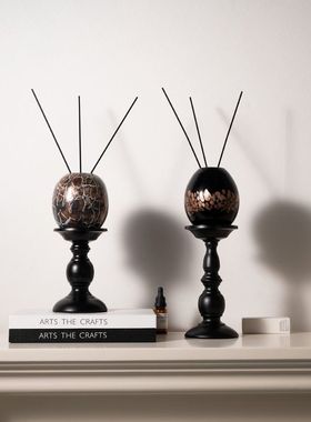 北欧艺术感地中海风格桌面空瓶香薰扩香器装饰摆件美容院氛围布置