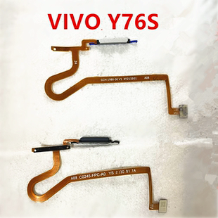 适用VIVO Y74S Y76S Y77指纹排线 Y200i Y100i开机返回解锁按键排