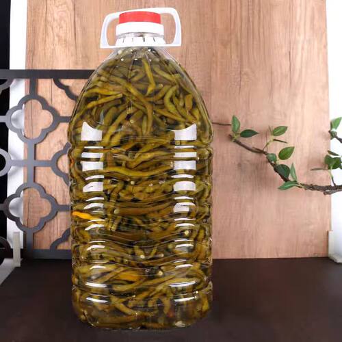 湖南衡东黄贡椒餐饮商用青泡椒浸辣椒正宗剁椒鱼头用调料