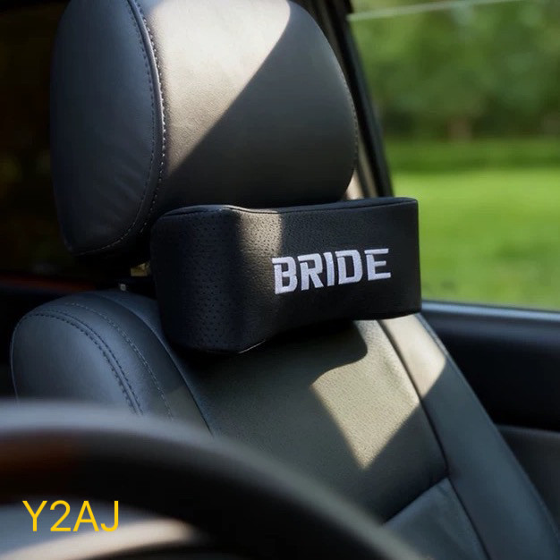 BRIDE赛车款汽车头枕车载座椅头垫车内装饰用品车靠枕头通用