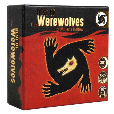 全英文桌Werewolves游狼人杀桌牌