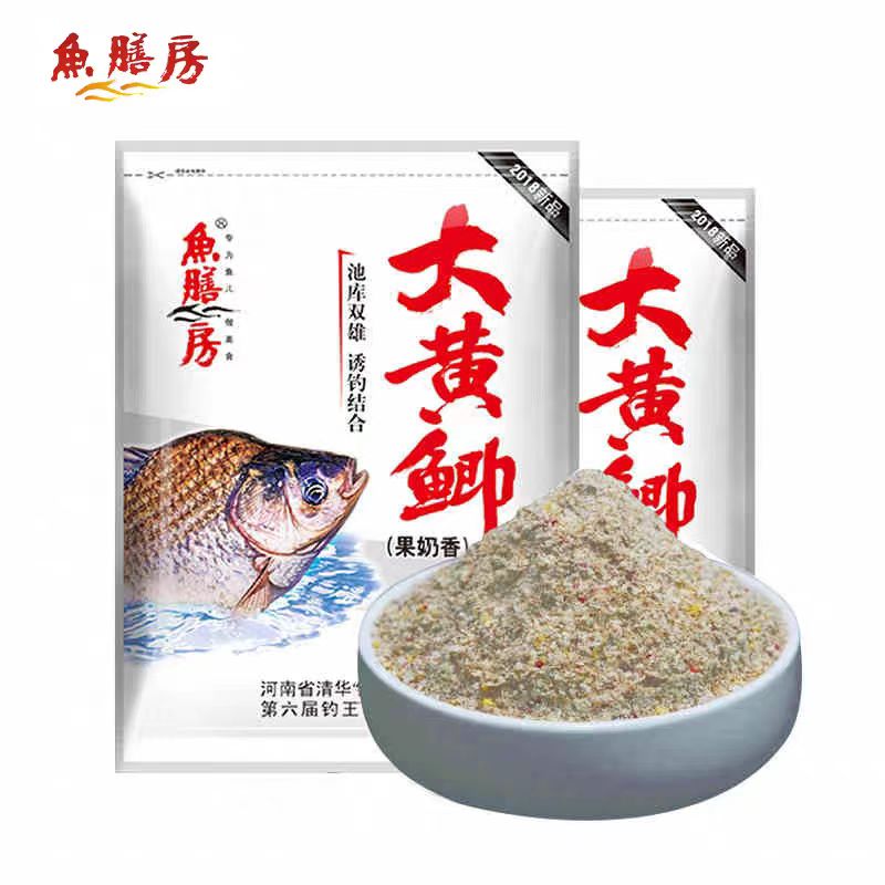 鱼膳房大黄鲫果奶香野钓黑坑饵料