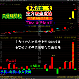 2026主力资金净流入流出资金占比主力机构游资通达信