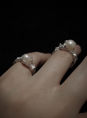 戒指SPACESHI/师尧天然珍珠原创
