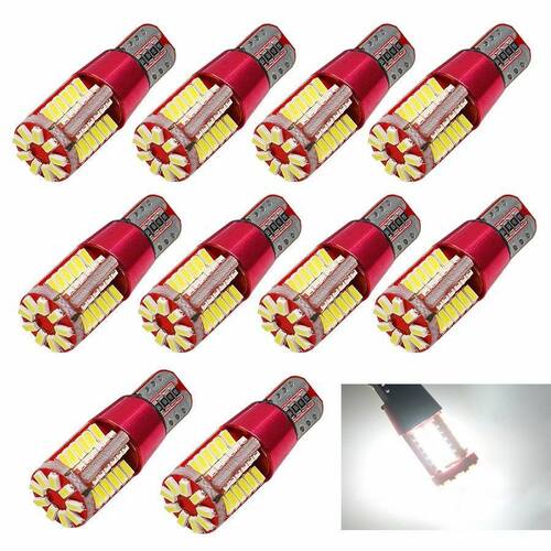 解码示宽灯T10 3014 57smd 57led汽车示宽灯泡超亮牌照灯